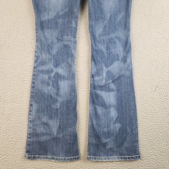 Ariat Ruby Jeans Women's 29R Bootcut Western Embroidered Flap Pockets Denim Blue - Picture 13 of 14